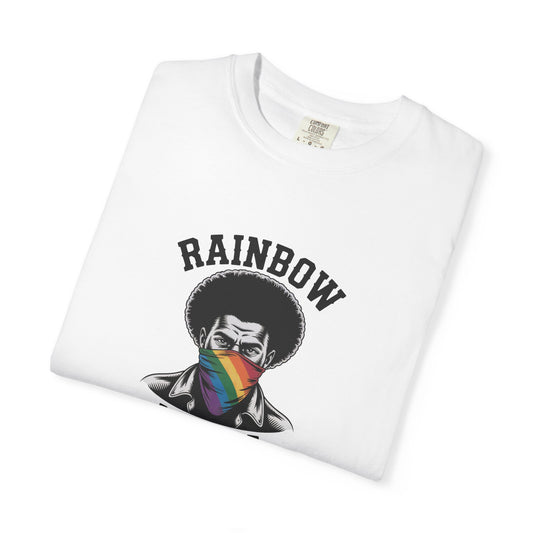 "Rainbow Mafia" Afro Unisex Dyed T-Shirt