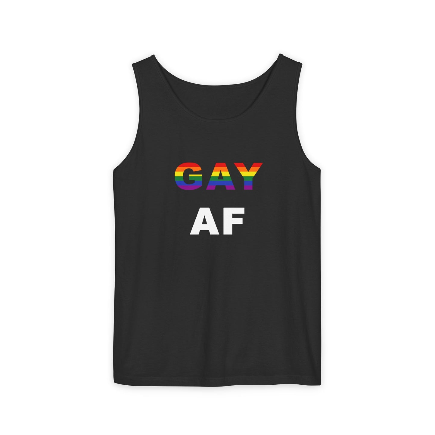 "Gay AF" Unisex Tank Top