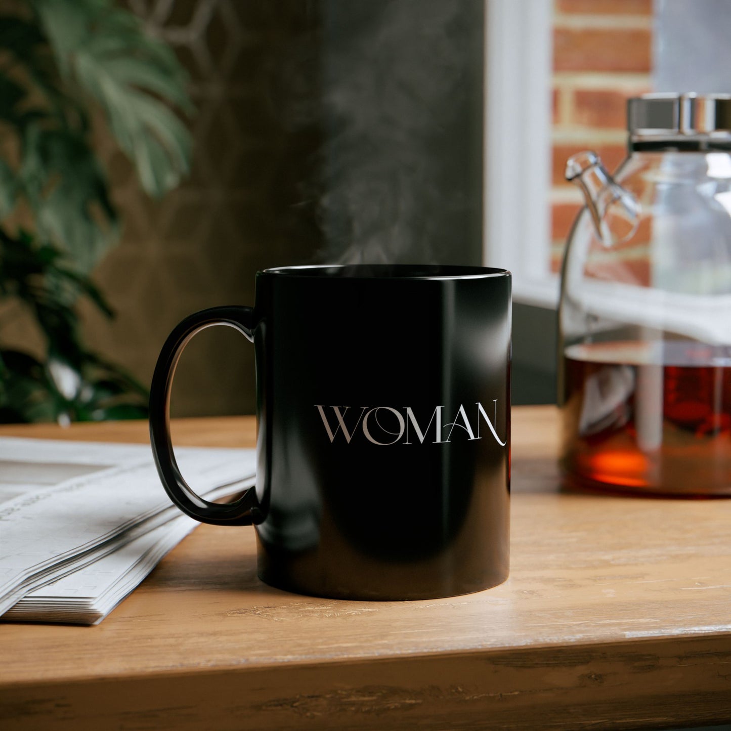 Woman Black Mug (11oz)