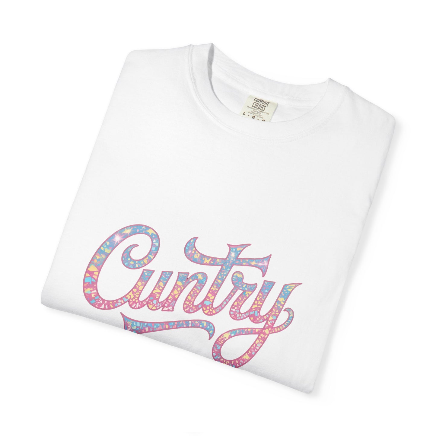 "Cuntry" Colorful Beyonce Inspired Unisex Dyed T-Shirt