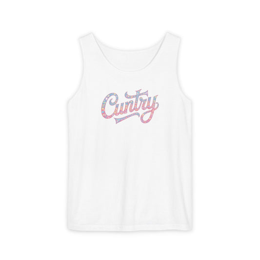 "Cuntry" Colorful Beyonce Inspired  Unisex Tank Top