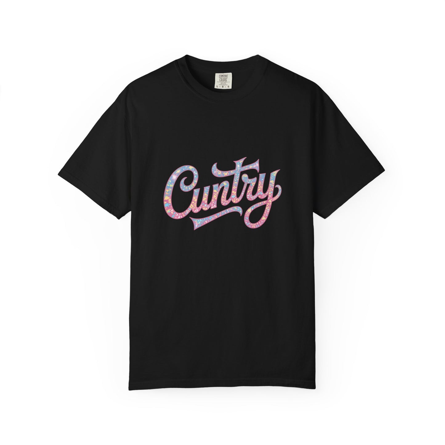 "Cuntry" Colorful Beyonce Inspired Unisex Dyed T-Shirt