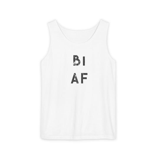 "Bi AF" Unisex Tank Top
