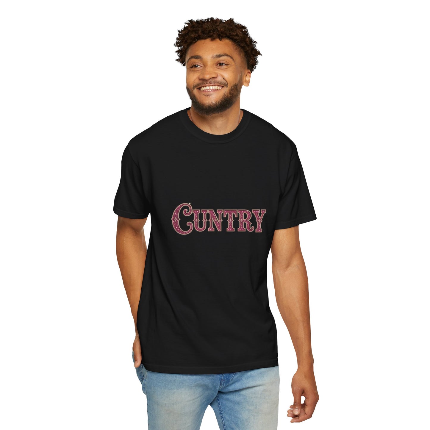 "Cuntry" Cowboy Beyonce Inspired Unisex Dyed T-shirt