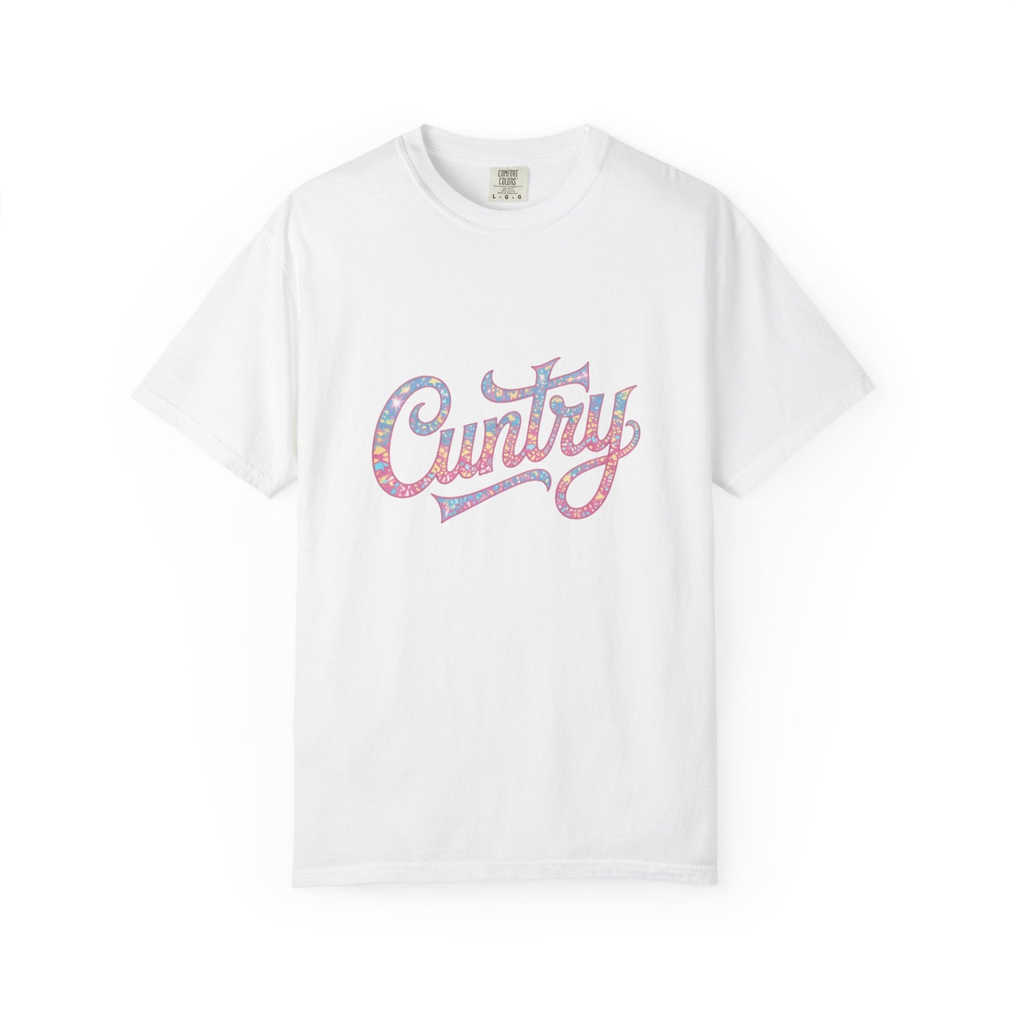 "Cuntry" Colorful Beyonce Inspired Unisex Dyed T-Shirt