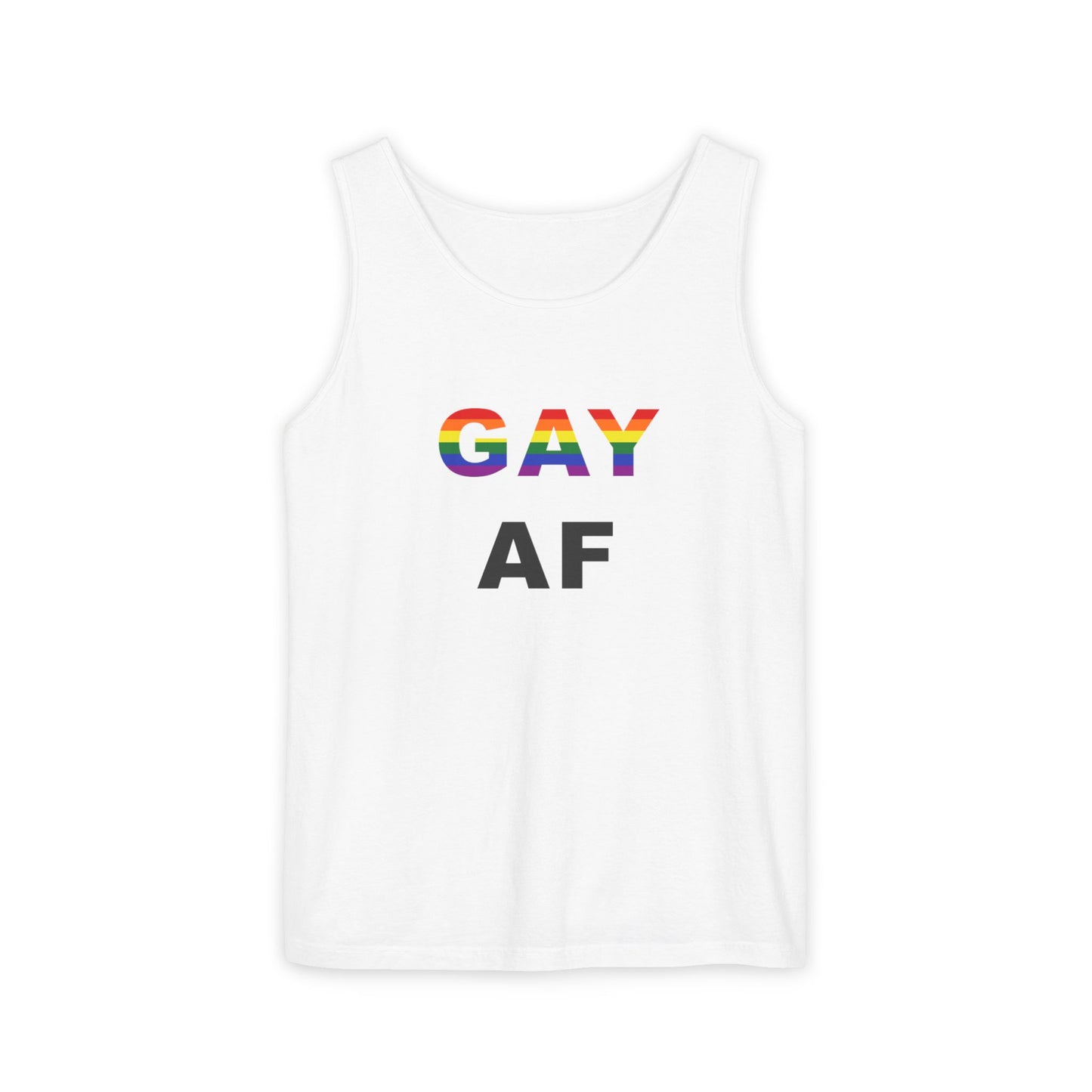 "Gay AF" Unisex Tank Top