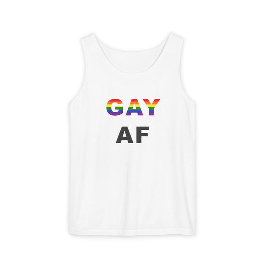 "Gay AF" Unisex Tank Top