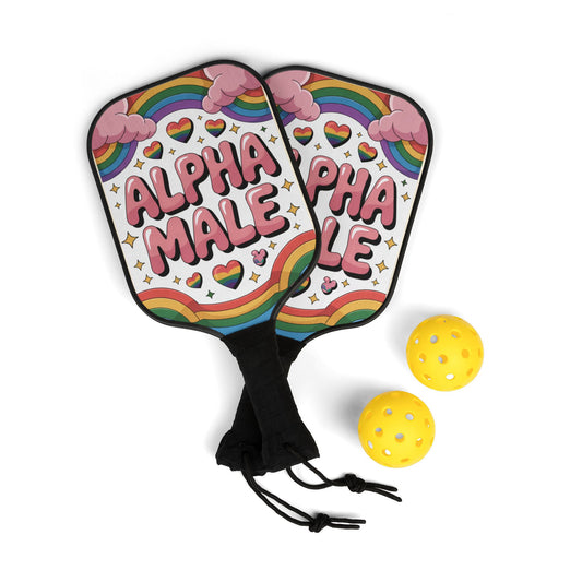 "Alpha Male" Pickleball Paddle Set