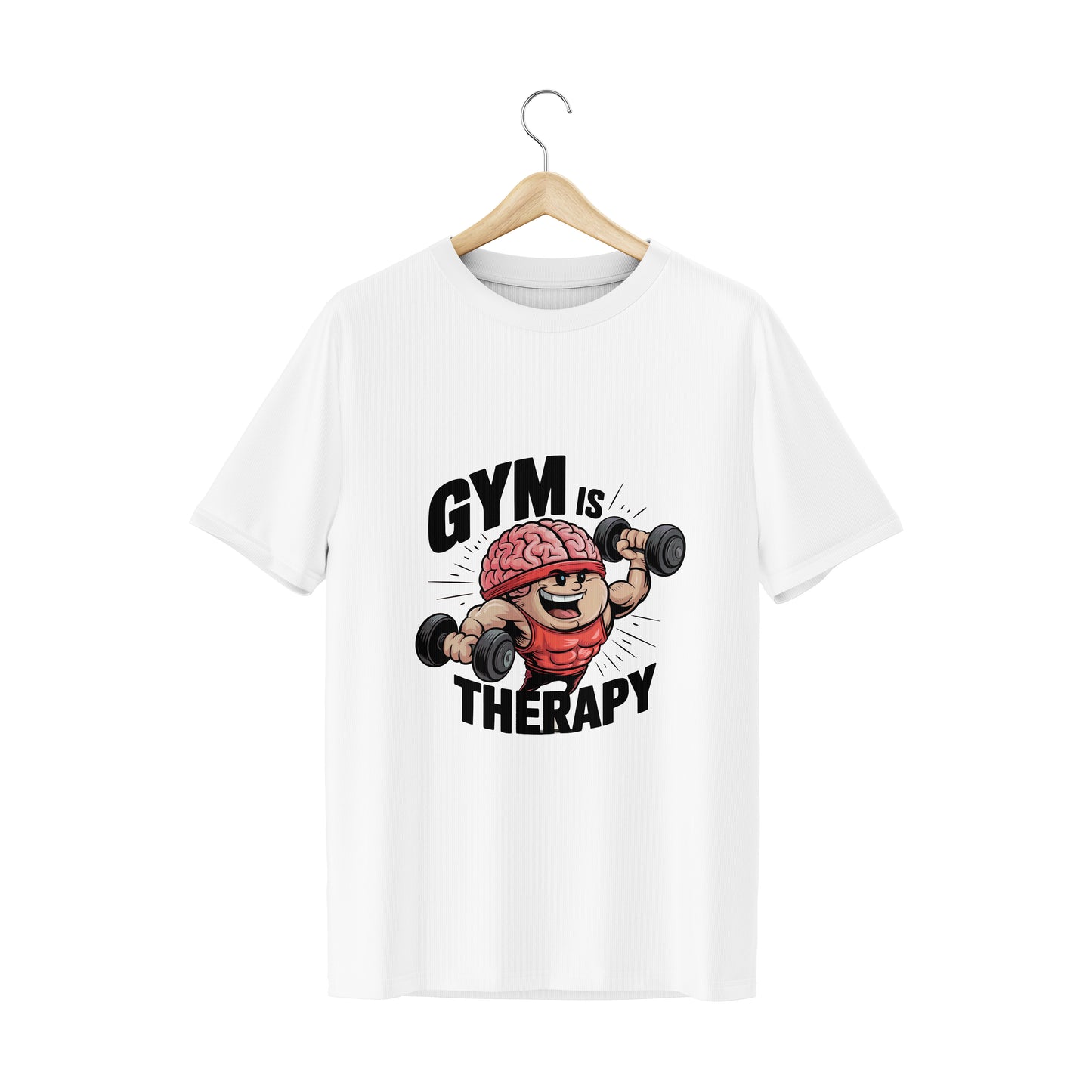 "Gym is Therapy" Men's Performance T-Shirt