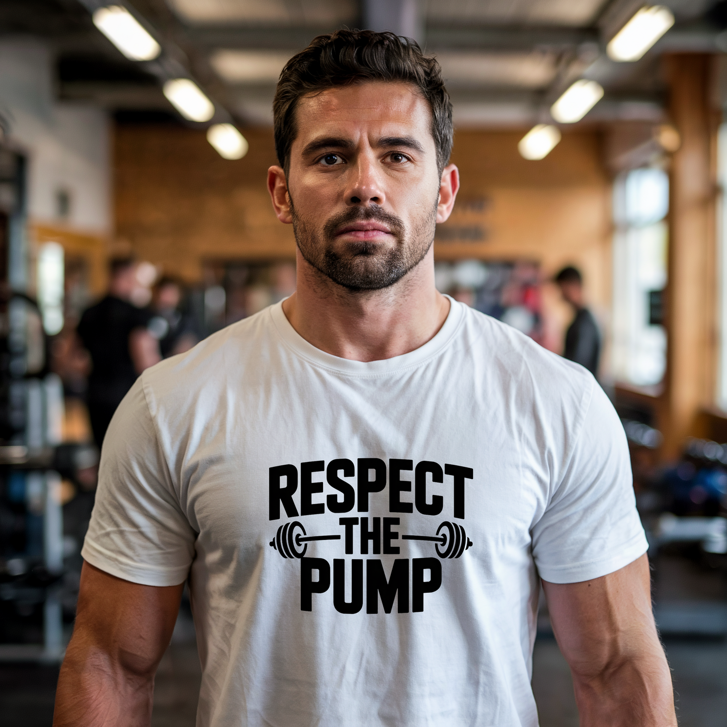 "Respect The Pump" Men's Performance T-Shirt