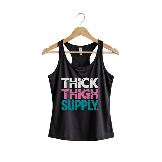 "Thick Thigh Supply" Women's Racerback Tank
